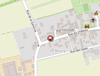 Carte de La Motte à Talcy