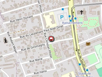 Carte de Bertoli Garage à Mulhouse