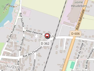 Carte de Chamoy Michèle à Augy