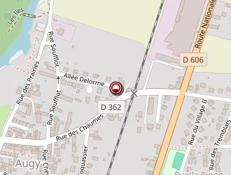 Carte de Pereira José à Augy