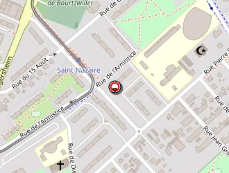 Carte de Becher Soraya à Mulhouse