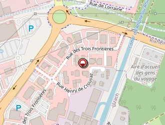 Carte de Nautilia à Illzach