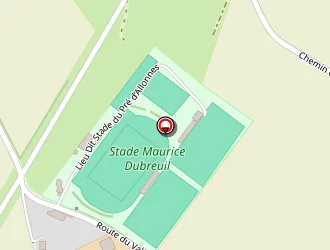 Carte de Stade Du Pré D'allonne à Beaugency