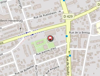 Carte de Nguyen Thi Dzing à Mulhouse