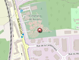 Carte de Crématorium Municipal De Kerlétu à Lorient