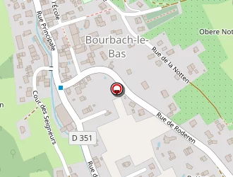 Carte de Dubois Rébecca à Bourbach-le-bas