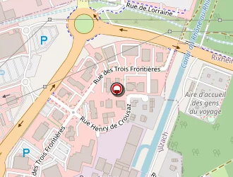 Carte de La Closerie à Illzach