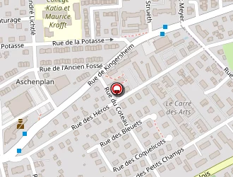 Carte de Salle Polyvalente à Pfastatt