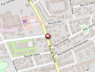 Carte de Avv 68 à Mulhouse