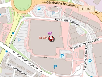 Carte de Conver Sonia à Lanester