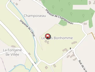 Carte de Parc Botanique De La Fosse à Fontaine-les-coteaux