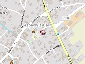 Carte de Plan D'eau à Aspach-le-haut