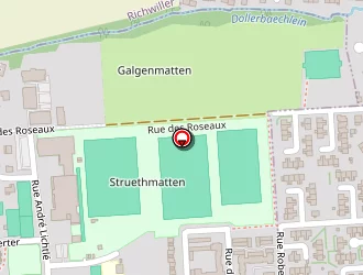 Carte de Collège Katia Et Maurice Kraft Absence à Pfastatt