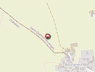 Carte de La Forcerie De Chatelais à Châtelais