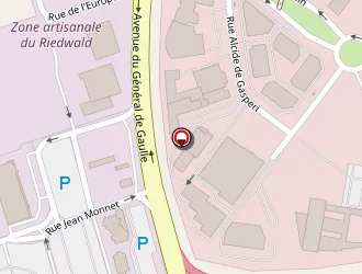 Carte de Gadest à Sausheim