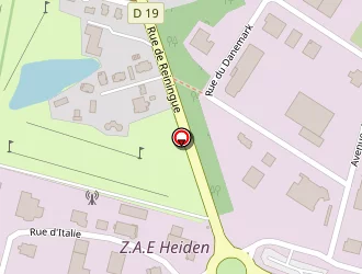 Carte de Géodis Projet à Wittelsheim