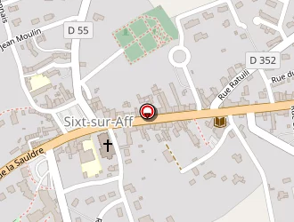 Carte de Dimalo Amenagements à Sixt-sur-aff