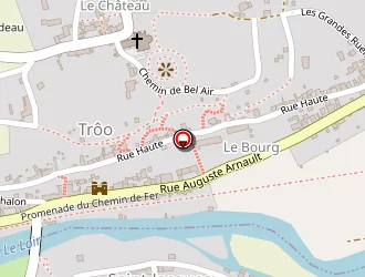 Carte de Café De La Terrasse à Troo