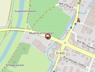 Carte de Braune Yves à Sausheim