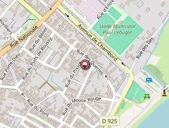 Carte de Maison Leroy à Beaugency