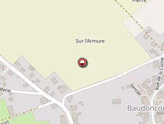 Carte de Chevillard à Baudoncourt