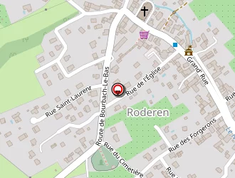 Carte de Ecole Maternelle à Roderen