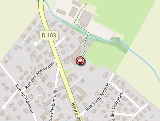 Carte de Centre De Soins Gaïa à Aspach-le-haut