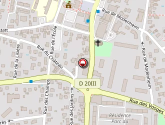 Carte de Sk Coiffure à Illzach