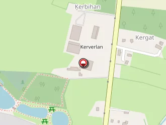 Carte de De Kerverlan (gaec) à Plaudren