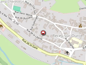 Carte de Coallia à Recey-sur-ource