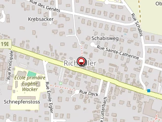 Carte de Périscolaire Richwiller à Richwiller