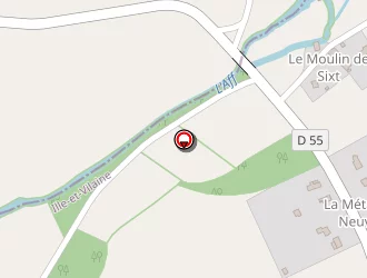 Carte de Bouchet Gérard à Sixt-sur-aff