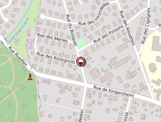 Carte de Institution Alhouda à Illzach