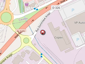 Carte de Chantelle à Lanester