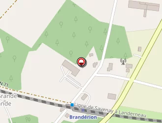 Carte de Aquilus Spas Adh (amélioration De L'habitat) à Brandérion