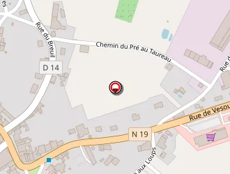 Carte de La Florentine à Fayl-billot