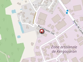 Carte de Spie Batignolles Ouest à Caudan