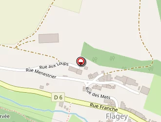 Carte de La Poste à Flagey