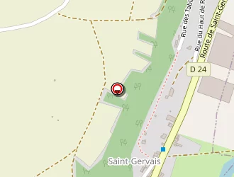 Carte de Blin à Roches-l'évêque (les)