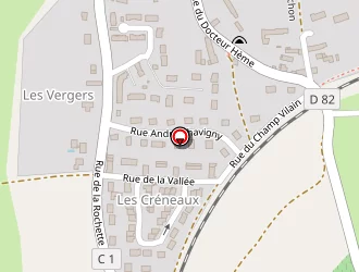 Carte de Vival à Thoré-la-rochette