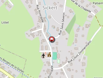 Carte de Circuit De La Vierge D'alsace à Sickert