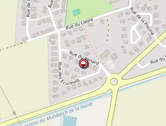 Carte de Als'hôtel à Ottmarsheim