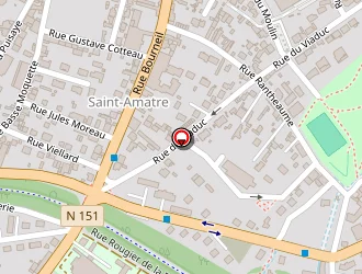 Carte de Damart Norbert à Auxerre