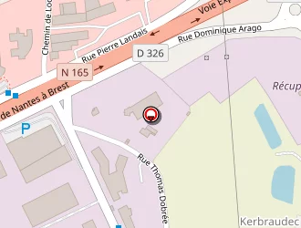 Carte de Institut Médico Professionnel à Caudan