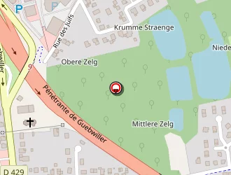 Carte de Gilbert Rietsch à Kingersheim