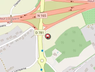 Carte de Parcours De Randonnée à Hennebont