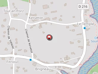 Carte de Avel Mad à Moëlan-sur-mer