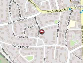 Carte de Résidence De Kerlaran à Quéven