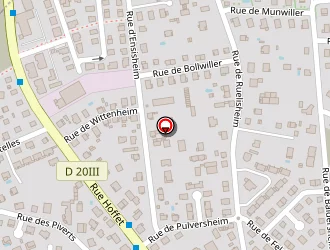 Carte de Quiévy Daniel à Illzach