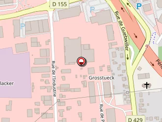 Carte de Liberty Gym à Kingersheim